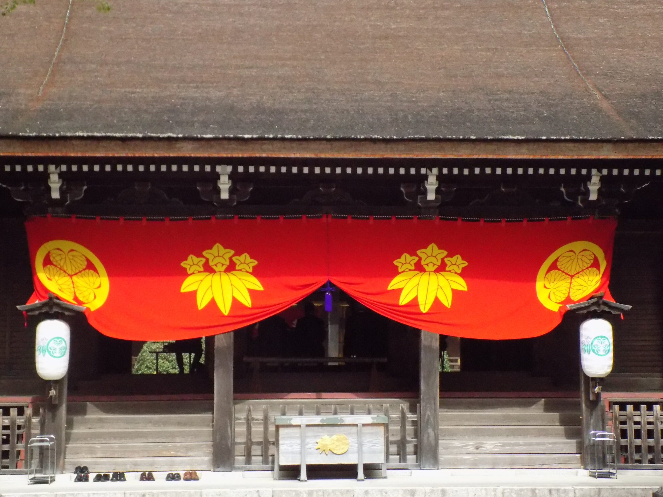 ゆかりの社寺の外観