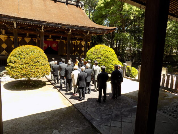 清和源氏同族会　報恩祭